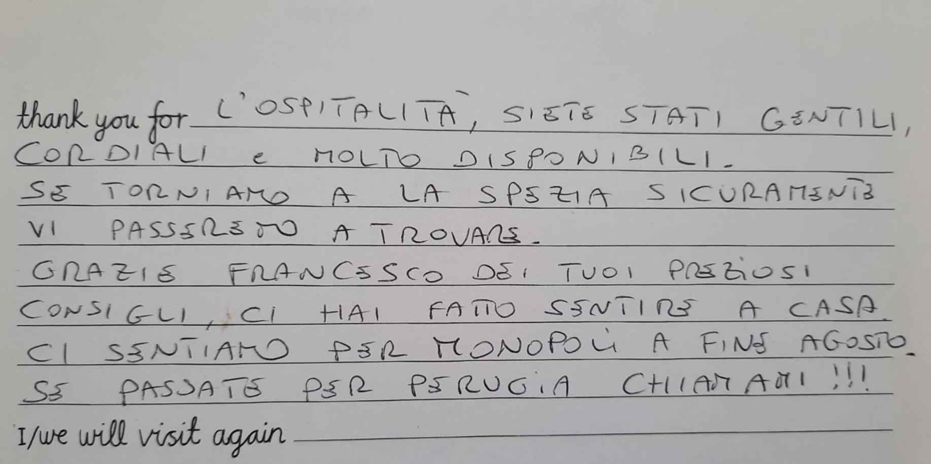 Apartmán Dimora Stella Di Aprile La Spezia Exteriér fotografie